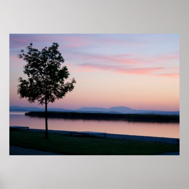 Póster Pink Sunset (Frente)