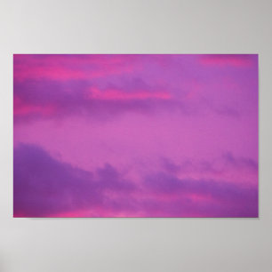 Poster Pink Sunset Sky, Ohio.