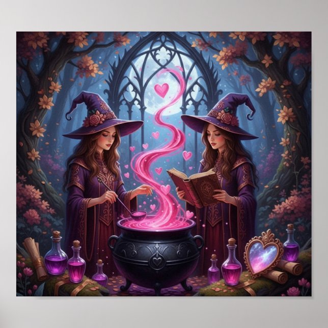 Poster PinkHeartMist (Frente)