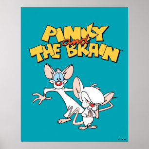 Poster Pinky e o Cérebro Mostrar logotipo