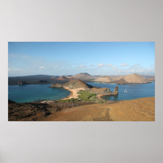 Poster Pinnacle Rock, Galápagos