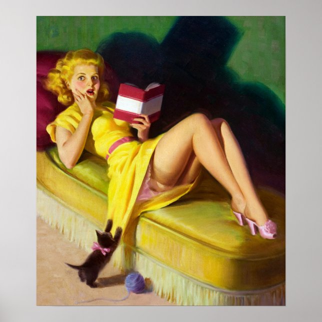 Poster Pino de Kitten Curioso (Frente)