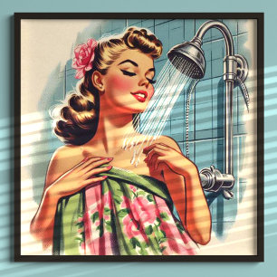 Poster Pino do Chá Retroativo para Cima