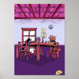 Poster Pinocchio - Banquet