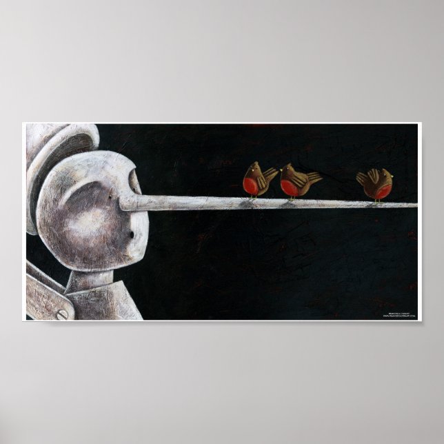 Póster Pinóquio II (Frente)