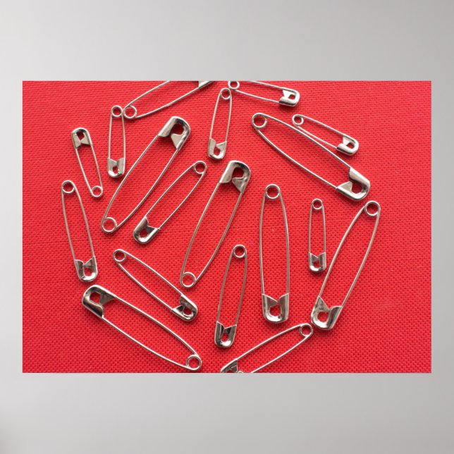 Poster Pinos de segurança (Frente)