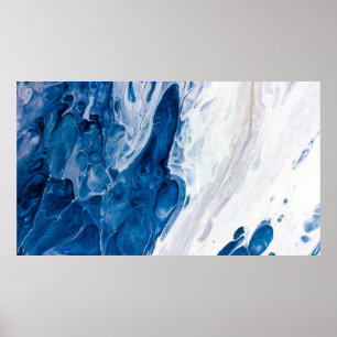 Poster Pintado com abstrato criativo, wallpap