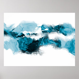 Poster Pintado com abstrato criativo, wallpap