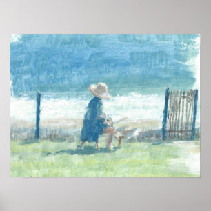 Poster Pintando o mar