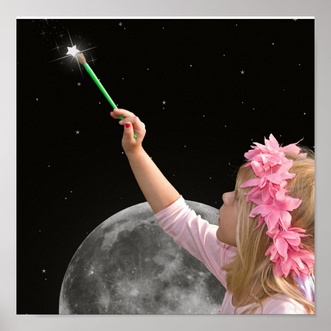 Poster Pinte O Céu Com Estrelas (Frente)