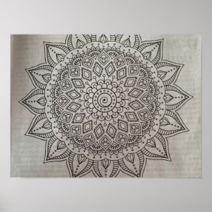 Poster Pinte um talismã de sabedoria.