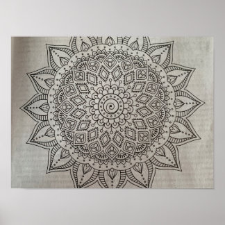 Poster Pinte um talismã de sabedoria.