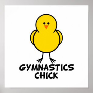 Poster Pintinho da ginástica
