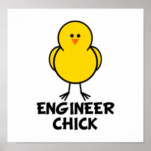 Póster Pintinho do engenheiro