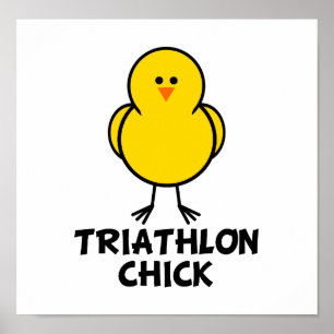 Poster Pintinho do Triathlon