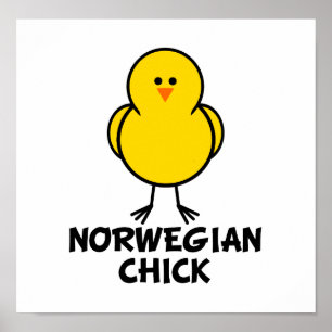 Póster Pintinho norueguês