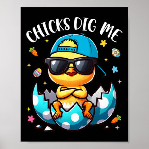 Poster Pintinhos Me Encaixe Páscoa Pintinhos Legal Todd