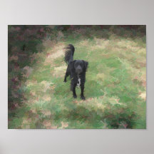 Pintor de Abstrato suave e simples