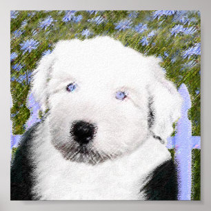 Poster Pintor de Cachorro - Pintura de Cachorro