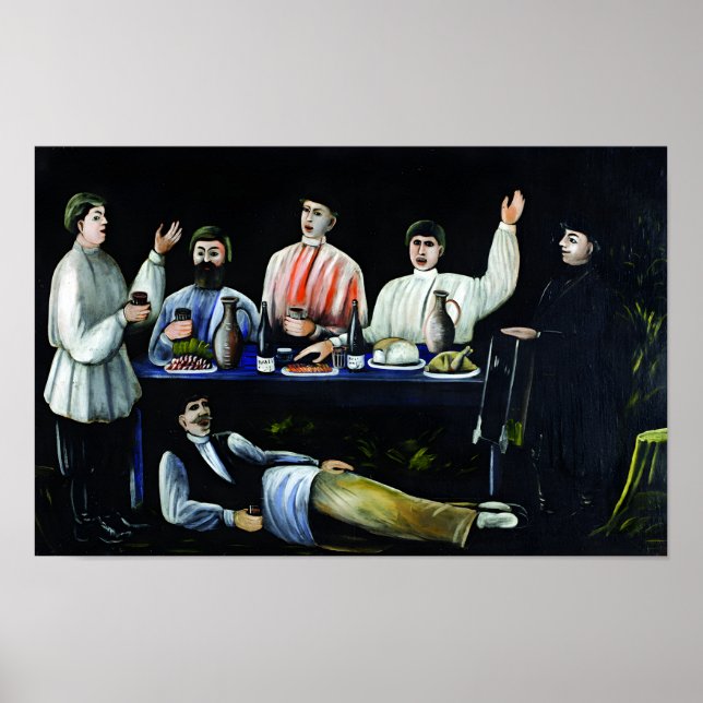 Poster pintor georgiano Niko Pirosmani (Frente)