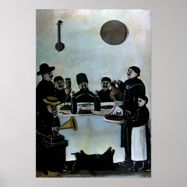 Poster pintor georgiano Niko Pirosmani (Frente)