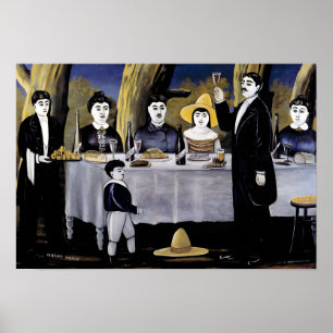 Poster pintor georgiano Niko Pirosmani