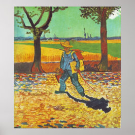 Póster Pintor na estrada para Tarascon