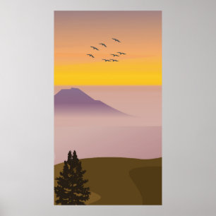 Poster Pintura abstrata