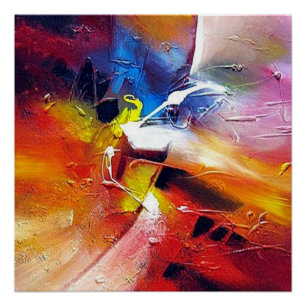 Póster Pintura abstrata por Serdar Hizli