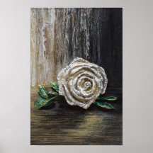 Pintura Acrílica Rosa Branca