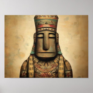 Poster Pintura Americana Nativa