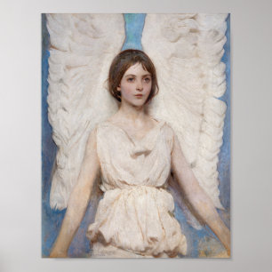 Poster Pintura Anjo (1887) por Abbott Handerson Thayer