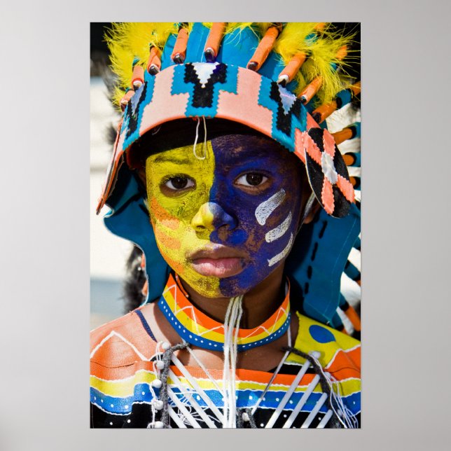 Poster pintura carnavalesca (Frente)