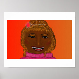Póster Pintura Celia Cruz