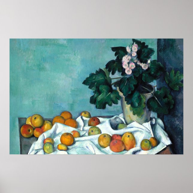 Poster Pintura Colorida de Vida Estática (Frente)