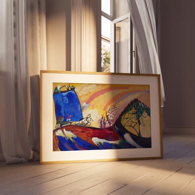 Poster Pintura com a Troika | Kandinsky (Criador carregado)