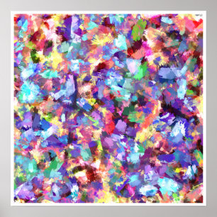 Poster Pintura com cor