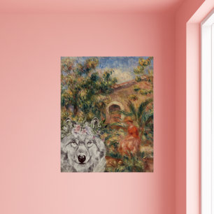 Poster Pintura da Casa Farmada de Wolf e Renoir