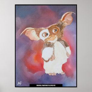 Poster Pintura da Criatura Oriental por Alfred Fox