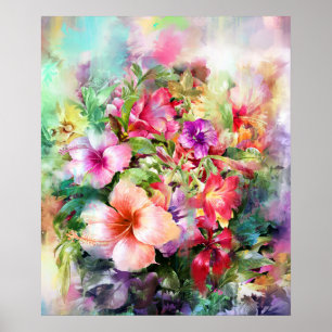 Poster Pintura da Flor