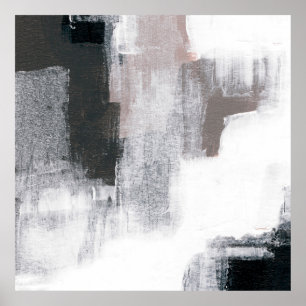 Poster pintura de abstrato. A mão pintou a trabalho de ar