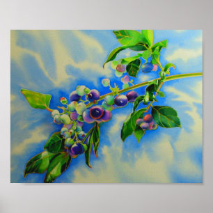 Póster Pintura de aquarela