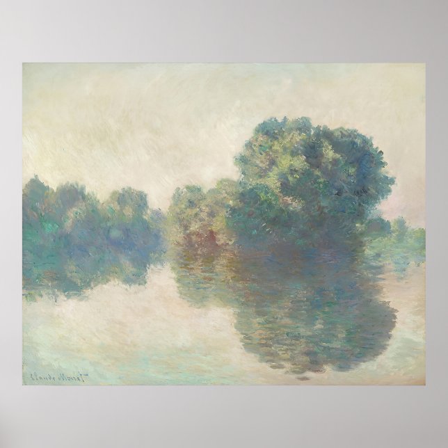 Poster pintura de arte de Claude Monet (Frente)