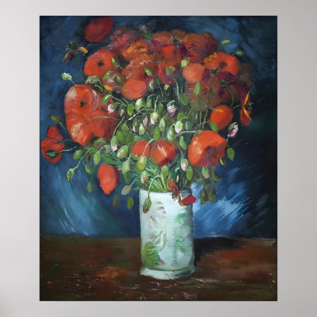 Poster pintura de arte de Vincent Van Gogh (Frente)