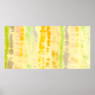 Poster Pintura De Arte Suja De cinzas. Shibori Pattern. B