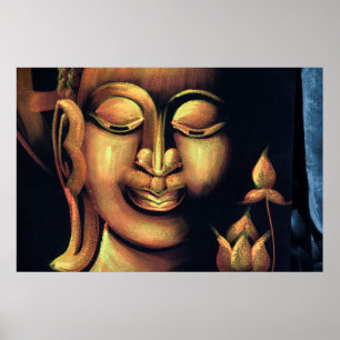 Poster Pintura De Buda