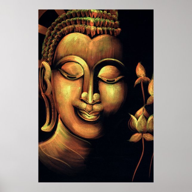 Poster Pintura de Buda (Frente)