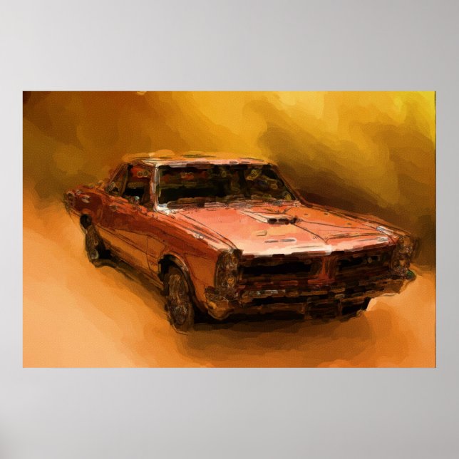 Póster Pintura de cabra (Frente)