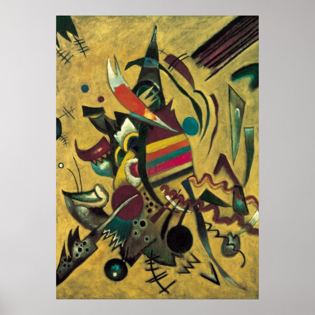 Poster Pintura de Canvas de Pontos Kandinsky (Frente)