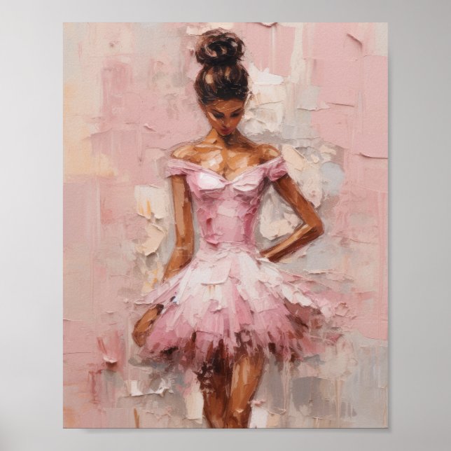 Poster Pintura de Canvas russa | Retrato de Perfil Fechad (Frente)